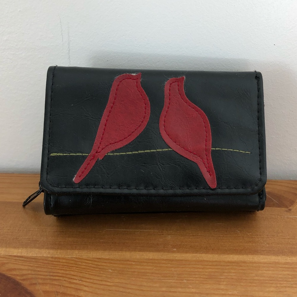 Adorable Red Cardinal Bird Wallet
